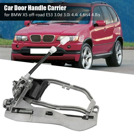 Left Side Outer Door Handle Carrier Rear Fits for 00-07 BMW X5 51228243635 NEW